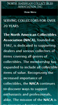 Mobile Screenshot of nacacollectors.com
