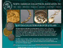 Tablet Screenshot of nacacollectors.com